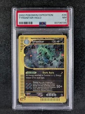 Usado, 2002 Pokemon TYRANITAR #29/165 Expedition - Cosmos Holo raro inglês PSA 7 comprar usado  Enviando para Brazil