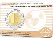 2 Euros Conmemorativos / Moneda Especial Finlandia 2025 Democracia - Coincard FI./SW. segunda mano  Embacar hacia Mexico