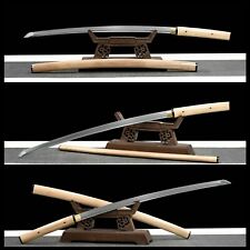 Usado, Espada Full Tang Samurai Japonesa Shirasaya Katana Damasco Dobrada Aço Afiada* comprar usado  Enviando para Brazil