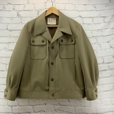Jaqueta Masculina Vintage London Fog Shacket Bege Marrom Botão para Baixo FLAW comprar usado  Enviando para Brazil