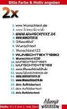 Wunschtext aufkleber sticker gebraucht kaufen Wunschtext aufkleber sticker gebraucht kaufen  Quickborn