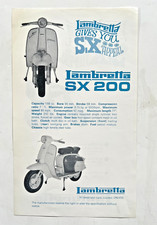 Original lambretta sx200 for sale  WESTON-SUPER-MARE