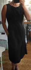 Robe manche noire d'occasion  Rouxmesnil-Bouteilles