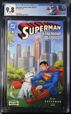 Quadrinhos personalizados Superman: A Friendship Unleashed #1 CGC 9.8 Milk-Bone pés cripto comprar usado  Enviando para Brazil