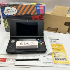 【Exc+5】 Novo console Nintendo 3DS preto placa personalizada versão japonesa com caixa 6665 comprar usado  Enviando para Brazil