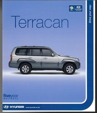 Hyundai terracan 2.9 for sale  UK