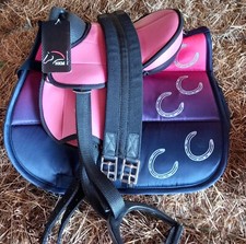 Hkm sattel pink gebraucht kaufen  Eschershausen