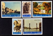 Itália 1973 Save Venice Campaign conjunto completo em perfeito estado, sem marca de charneira SC 1091-1095 comprar usado  Enviando para Brazil