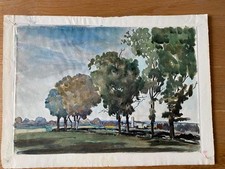 Watercolour landscape study for sale  UK