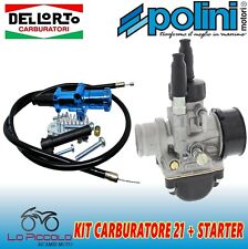 KIT CARBURATORE DELL'ORTO PHBG 21 DS + COMANDO ARIA POLINI PIAGGIO NRG NTT MC2 na sprzedaż  Wysyłka do Poland