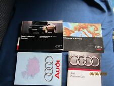 Audi owners manual for sale  BASILDON