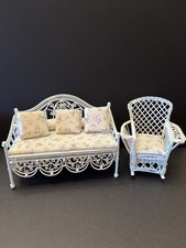 Miniature dollhouse white for sale  Sachse