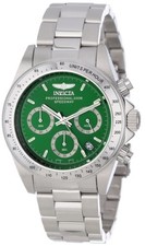 Usado, Relógio masculino Invicta Speedway cronógrafo mostrador verde aço inoxidável 14384 comprar usado  Enviando para Brazil