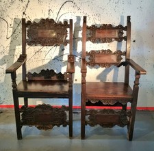 Fauteuils noyer période d'occasion  Fouras