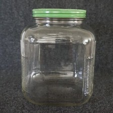 Glass jar canister for sale  Wrightsville