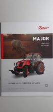 Zetor: Major CL / Major HS (Broszura prospektu); 03/2017, używany na sprzedaż  Wysyłka do Poland