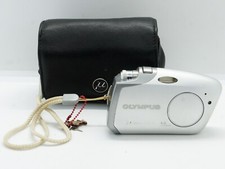Câmera Digital Olympus Mju Mini 4.0MP Prata + Estojo de Couro Sem Carregador, usado comprar usado  Enviando para Brazil