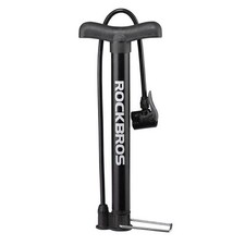 Pompka rowerowa podłogowa 120psi / 8bar końcówki do piłek materacy - czarna | 70 na sprzedaż  PL