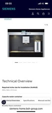 Siemens tk76k573 integrated for sale  SOLIHULL