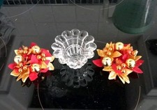 Glass candle holder for sale  WARRINGTON