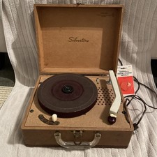 Vintage silvertone suitcase for sale  Allentown