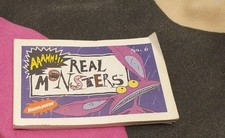 Real monsters nickelodeon for sale  GLASGOW