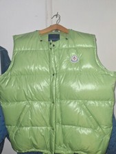 Moncler gilet verde usato  Roma