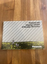 Panasonic station frequency for sale  STEVENAGE