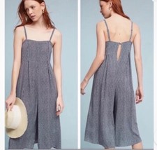 Usado, Macacão Anthropologie SaturdaySunday L leve listrado perna cortada Faye fofo comprar usado  Enviando para Brazil