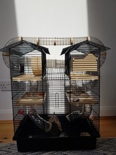 Black hamster cage for sale  ISLEWORTH