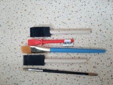 Art brushes acrylic for sale  HULL