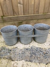 Galvanised metal plant for sale  NEW ROMNEY