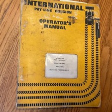 International 444 operator for sale  Sugar Grove