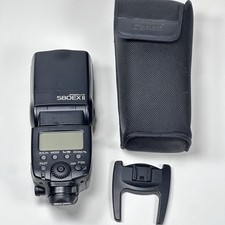 Flash Canon Speedlite 580EX II com suporte e estojo comprar usado  Enviando para Brazil