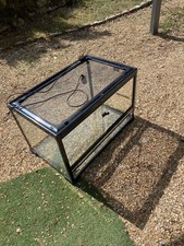 Full glass vivarium for sale  WAREHAM