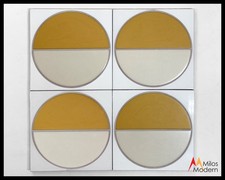 Lote de azulejos Fireclay ouro branco colheita azulejo pintado à mão geométrico 8 x 8 caixa de 18 comprar usado Lote de azulejos Fireclay ouro branco colheita azulejo pintado à mão geométrico 8 x 8 caixa de 18 comprar usado  Enviando para Brazil
