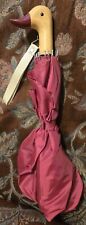 Vtg burgundy umbrella for sale  Alpha