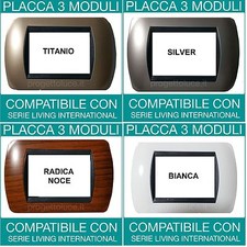 Placche moduli compatibili usato  Napoli
