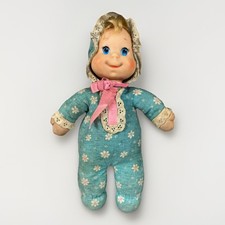 Usado, Boneca Baby Beans Vintage Anos 70 Mattel 11” Pull String Talk Works Roupa Azul comprar usado  Enviando para Brazil