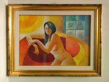 Quadro olio tela usato  Quartu Sant Elena
