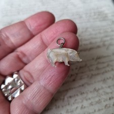 Breloque ancienne cochon d'occasion  Nantes-