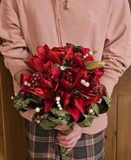 Red floral brooch for sale  Tryon