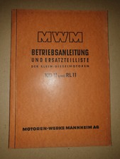 Mwm betriebsanleitung ersatzte gebraucht kaufen  Hemsbach
