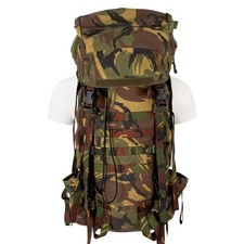 Usado, Mochila original exército holandês 60L com bolsas - Camuflagem floresta - Excedente genuíno comprar usado  Enviando para Brazil