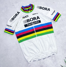 Camiseta de ciclismo Craft Bora Hansgrohe UCI branca e arco-íris tamanho pequeno comprar usado  Enviando para Brazil