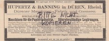 Düren werbung 1889 gebraucht kaufen  Delitzsch