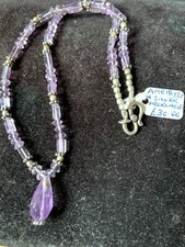 Faceted amethyst silver for sale  CAMBRIDGE