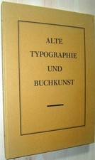 Limitiert alte typographie gebraucht kaufen  Barsinghausen