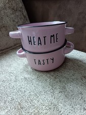 Pink ceramic soup for sale  MANCHESTER