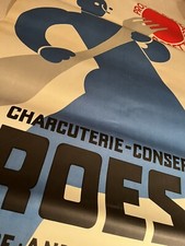 Ancienne affiche publicitaire d'occasion  Saint-Dié-des-Vosges